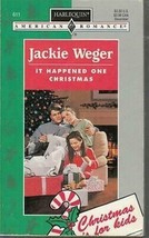 Weger, Jackie - It Happened One Christmas - Harlequin American Romance - # 611 - £1.59 GBP