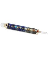 Small 7 Chakra Lapis Wand with Clear Quartz Point! - $364.33 MXN