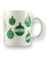 Starbucks Christmas Coffee Mug Holiday 2016 Green Ornaments 12 oz Coffee... - £10.78 GBP