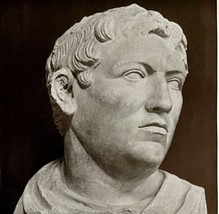 1927 Portrait Of Philetairos Of Pergamon Statue Antique Art Print Epheme... - $19.99