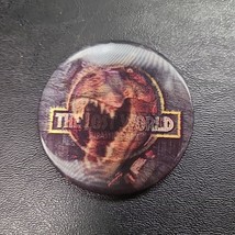 Jurassic Park The Lost World 3D Hologram Pin Button Vintage 1997 Theater Promo - £4.74 GBP