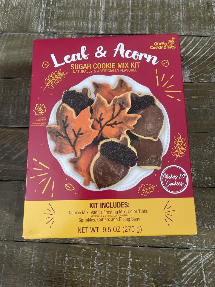 Leaf And Acorn Sugar Cookie Mix Kit - $11.76
