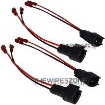 Speaker Connector For Select Chevrolet//Lincoln/Mazda/Mercury (2 Pairs) - £14.14 GBP