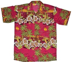 HAWAIIAN Shirt Mens aloha beach party tropical surf board New - £8.20 GBP+