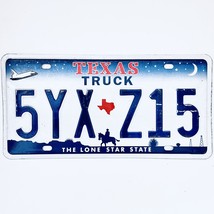  United States Texas Shuttle Truck License Plate 5YX Z15 - £8.91 GBP