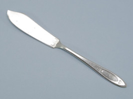 Oneida Community Plate Adam 1917 Master Butter Knife Silverplate Monogra... - $4.95