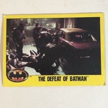 Batman 1989 Trading Card #173 Michael Keaton Defeat Of Batman - £1.48 GBP