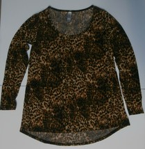 LuLaRoe Lynnae Top | Leopard Print; Size X-Small - £14.01 GBP