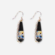 Handmade Czech Crystal Earrings - Artisanal Elegance - £15.94 GBP