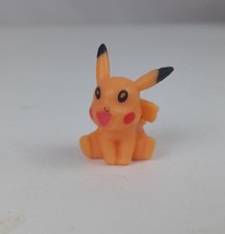 Vintage Pokemon Pikachu Sitting Attack 1&quot;  Mini Figure  - £9.90 GBP