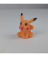 Vintage Pokemon Pikachu Sitting Attack 1&quot;  Mini Figure  - $12.60