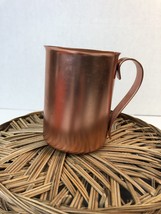 COLOR CRAFT Vintage 1950s  ANODIZED ALUMINUM COPPER COLORED 4-1/8&quot; TALL ... - £6.25 GBP