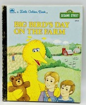 Little Golden Book Big Birds Life on the Farm Junk Journal Ephemera 1985 Vintage - £9.02 GBP