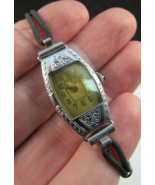vintage VANBUREN WATCH CO. watch ILLINOIS CASE &quot;TIVOLI&quot; Swiss hand wind - €75,80 EUR