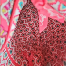 Vera Bradley Pink Paisley Tote Shoulder Bag With Coin Lipstick Pouch Unused image 6