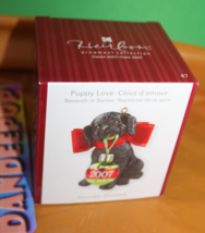 Carlton Cards Heirloom Puppy Love 2007 Christmas Holiday Ornament 47 Seventh - $19.79