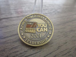 US Army National Guard YOU CAN 2001 Challenge Coin #375U - $10.88