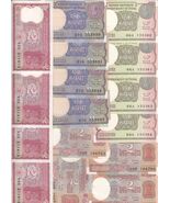 INDIA - Lotto Di 16, 1, 2 Rupie, 4 Varietà Diverse, Anno Casuale, UNC, E - $17.80