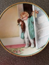 Vintage "Good Morning" ~ Hamilton Collection A Child's Best Friend Plate ~ 2595M - $29.92