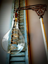 Grand Nostalgic Edison Light Bulb- Oversized Teardrop Shape, 4 watt LED Filament - £36.15 GBP