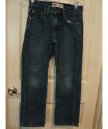 Levi 550 Relaxed Fit Boys Blue Jeans Sz 12 Regular 26 × 26 - $261.15 MXN