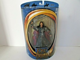 TOY BIZ 81312 LORD OF RINGS RETURN OF THE KING ARAGORN ACTION FIGURE NIB... - £16.22 GBP