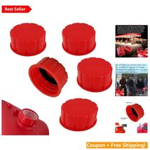 Upgrade Your Fuel System - 5 Pack Gas Can Cap Replacement for 1-5 Gallon... - $18.76