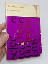 100 Selected Poems by E.E. Cummings 1959 Grove Press Vintage Paperback P... - £8.98 GBP