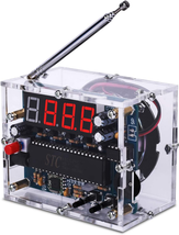 Mioyoow FṂ Digital Radio Kit DIY Soldering Project 87-108Mhz Adjustable FṂ Radio - $31.37