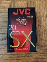 JVC SX 20/60 Minute VHS Cassette - £21.33 GBP