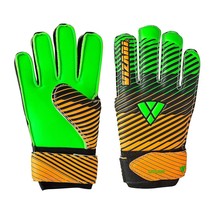 Vizari Saturn F.P. Soccer Goalkeeper Gloves with Finger Support - Green/... - $19.34