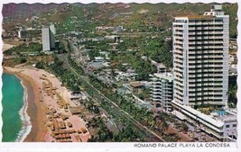 Postcard Hotel Romano Palace Playa La Condesa Mexico - £2.32 GBP