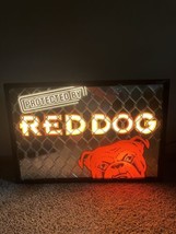 Large red dog beer sign 32x22” New Open Box Protected By Red Dog Behind ... - $989.99