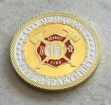 Detroit Fire Dept. Challenge Coin - £11.54 GBP