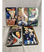 VHS Dragon Ball Z Cartoon Lot Of 5 Funimation Productions - £11.85 GBP