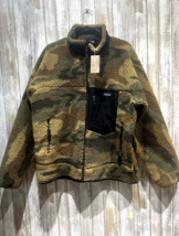 Patagonia Men Size XL Fleece Jacket Classic Retro-X in Kansas Sky Camo NWT B59 - £147.87 GBP