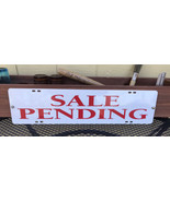 “SALE PENDING”  VINTAGE PORCELAIN  SIGN For Shops, Estate Sales, Or Deco... - $34.65