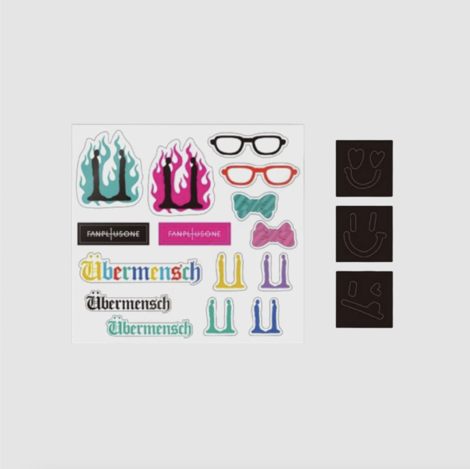 Bigbang GD G-DRAGON Ubermensch Light Stick Deco Sticker Set - $19.98