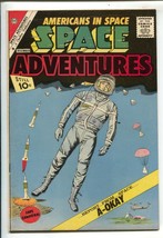 Space Adventures #43 1961-Charlton-Alan B Shepard-John Glenn-Cape Canaveral-1... - £92.71 GBP