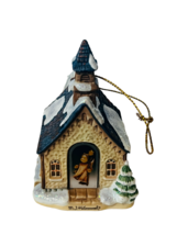 Hummel Christmas ornament figurine goebel Bavarian Bradford candlelight church - £23.31 GBP