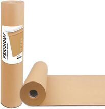 PerkHomy Brown Kraft Paper Roll 17.5&quot; x 1,200&quot; (100&#39;) Gift Wrapping 65GS... - $10.89
