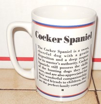 Coffee Mug Cup Cocker Spaniel Dog Ceramic - $9.60