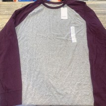 Men&#39;s Long Sleeve Lyndale T-Shirt - Goodfellow &amp; Co Plum Purple XL. NWT. 3 - $12.86