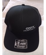 10 10 HATS MEN&#39;S ONYX HOSPITALITY BLACK BALL CAP HAT POLYESTER OSFA BRAN... - $4.94