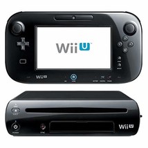 Nintendo Wii U Console 32Gb Basic Set - Black (Refurbished). - £242.10 GBP
