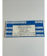 May 25 1987 Kenny Rogers Unused Ticket Stub San Diego State Amphitheater - £15.64 GBP