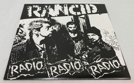 Rancid – Radio Radio Radio Yellow &amp; Red Splatter 7&quot; 45 RPM Vinyl  EP - F... - £19.97 GBP