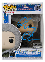 Chevy Chase Signed Griswold Christmas Vacation Yellowed Funko Pop #1160 JSA - £178.09 GBP