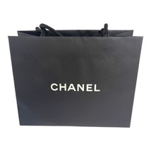 EMPTY CHANEL Bag for Scarf, Belt, Shirt, Jewelry Draw string top 12” x 12” Black - £22.40 GBP