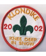 Boy Scouts Canada Patch Klondike 2002 Knee Deep In Snow 3&quot; - $9.89